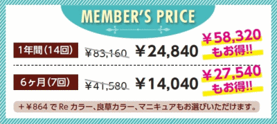 1年会員